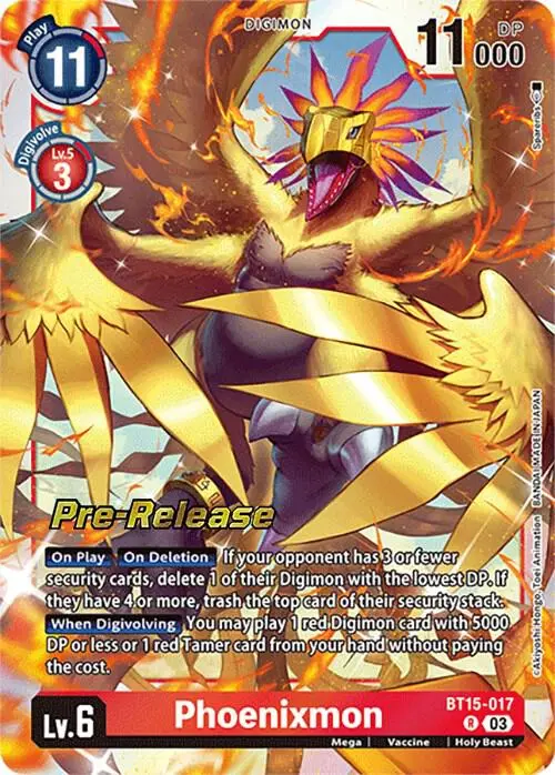 Phoenixmon card art