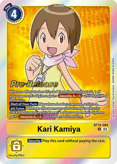 Kari Kamiya card art