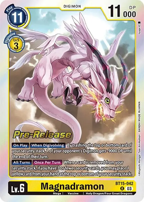 Magnadramon card art