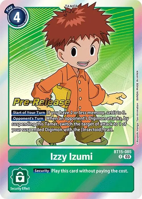 Izzy Izumi card art