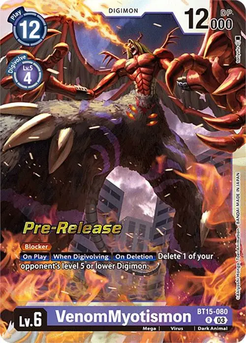 VenomMyotismon card art