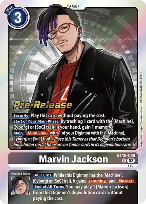 Marvin Jackson card art