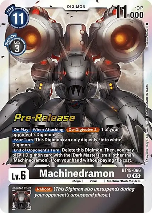 Machinedramon card art