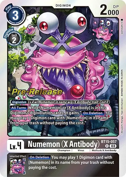 Numemon (X Antibody) card art