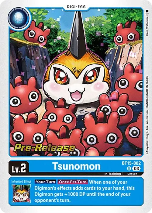 Tsunomon card art