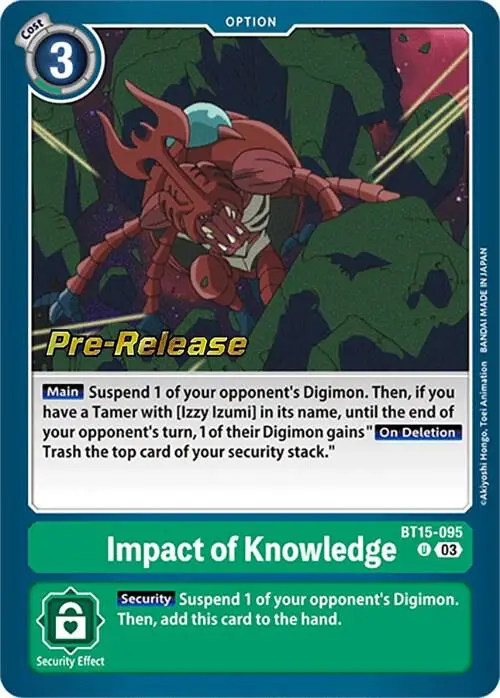 Impact of Knowledge card art