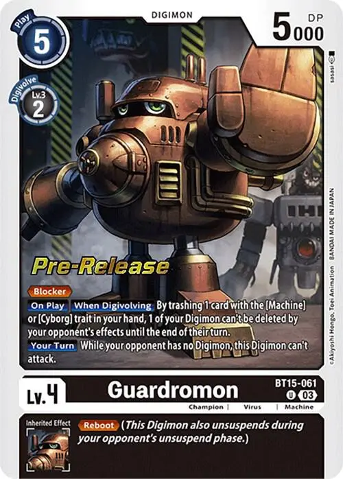 Guardromon card art