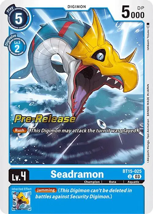 Seadramon card art