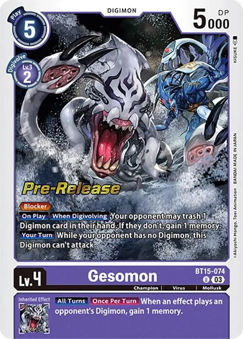 Gesomon card art
