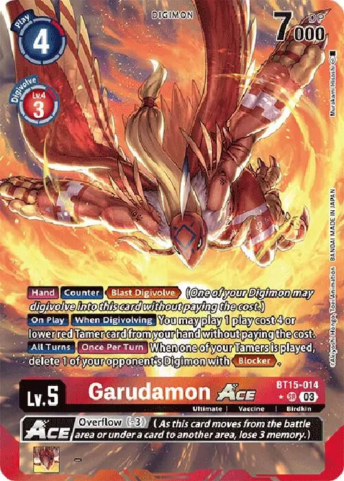 Garudamon ACE (Alternate Art) card art
