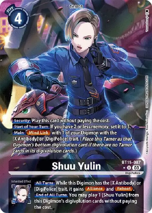 Shuu Yulin (Alternate Art) card art