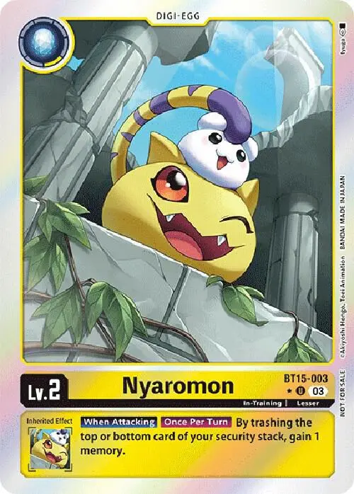 Nyaromon (Exceed Apocalypse Box Promotion Pack) card art