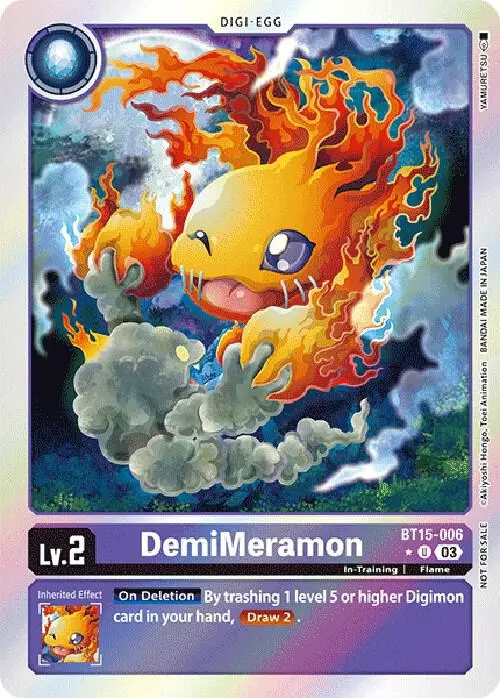 DemiMeramon (Exceed Apocalypse Box Promotion Pack) card art