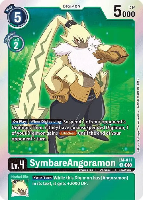 SymbareAngoramon (English Exclusive) card art