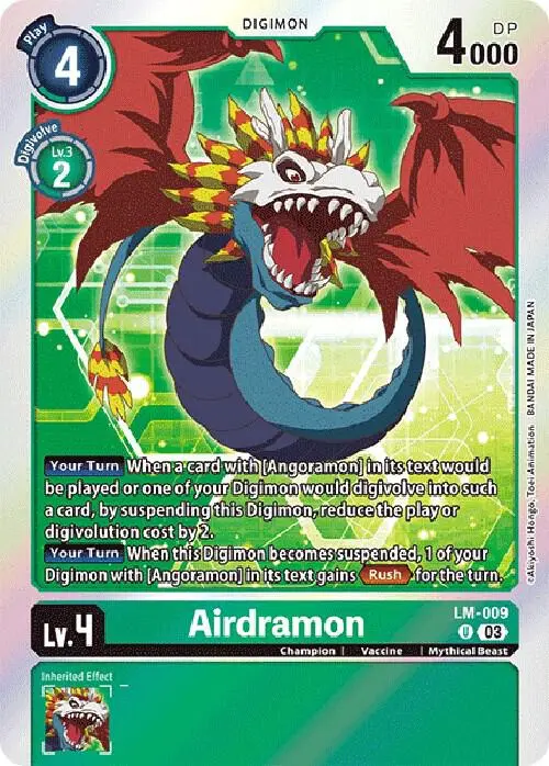 Airdramon (English Exclusive) card art