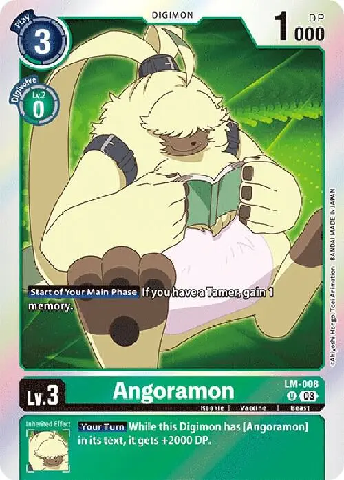 Angoramon (English Exclusive) card art
