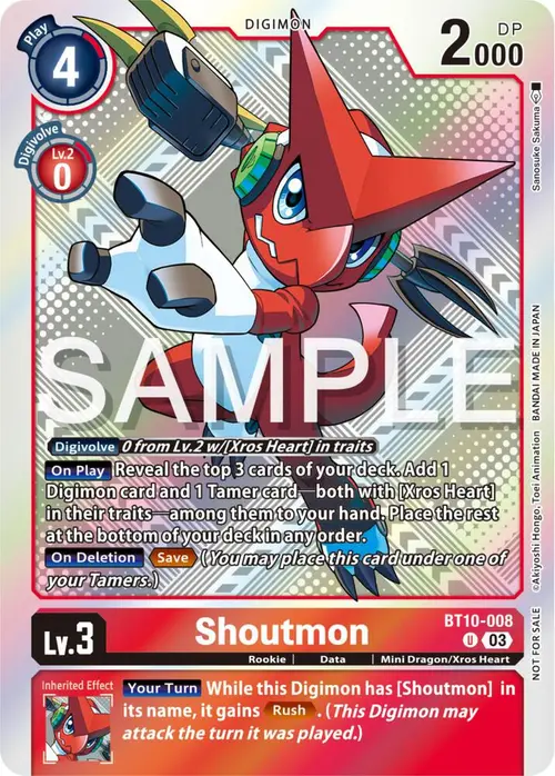 Shoutmon (Exceed Apocalypse Pre-Release Winner) card art