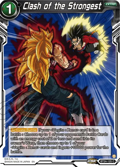 Clash of the Strongest card art