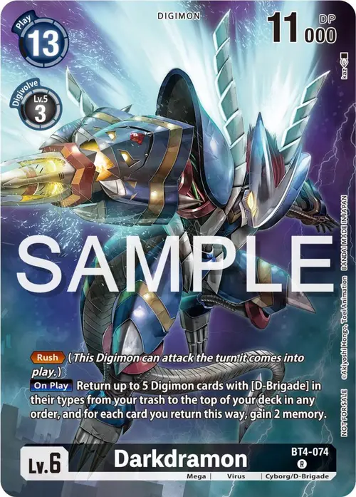 Darkdramon (Official Tournament Pack Vol.12) card art