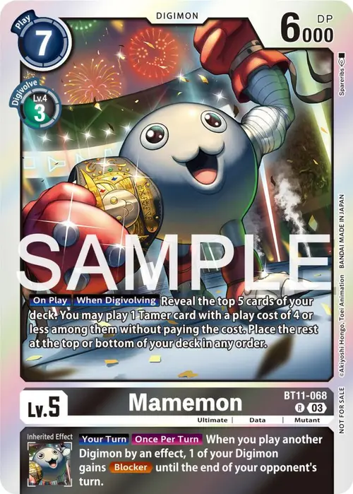 Mamemon (Official Tournament Pack Vol.12) card art