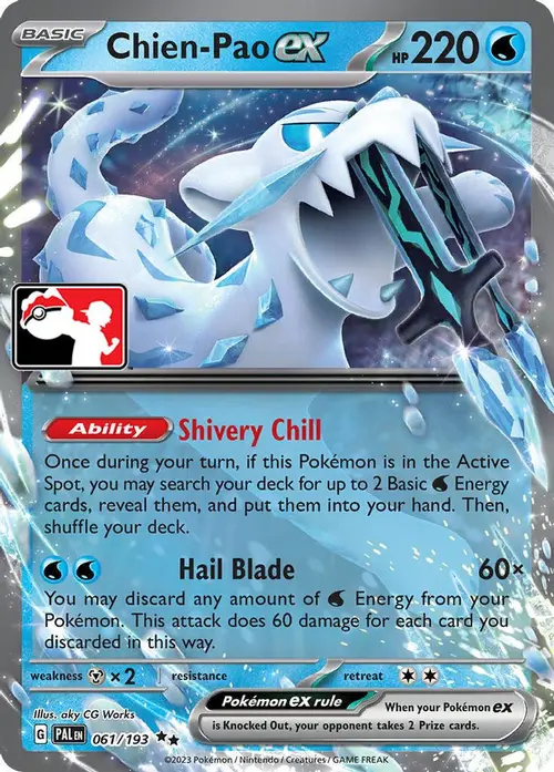 Chien-Pao ex - 061/193 card art