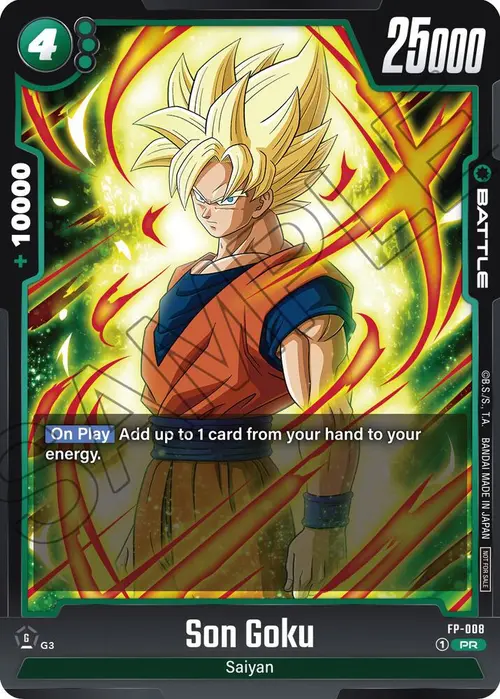 Son Goku card art