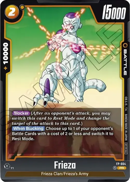 Frieza card art