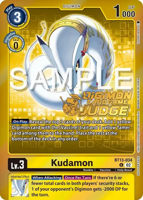Kudamon (Judge Pack 5) card art
