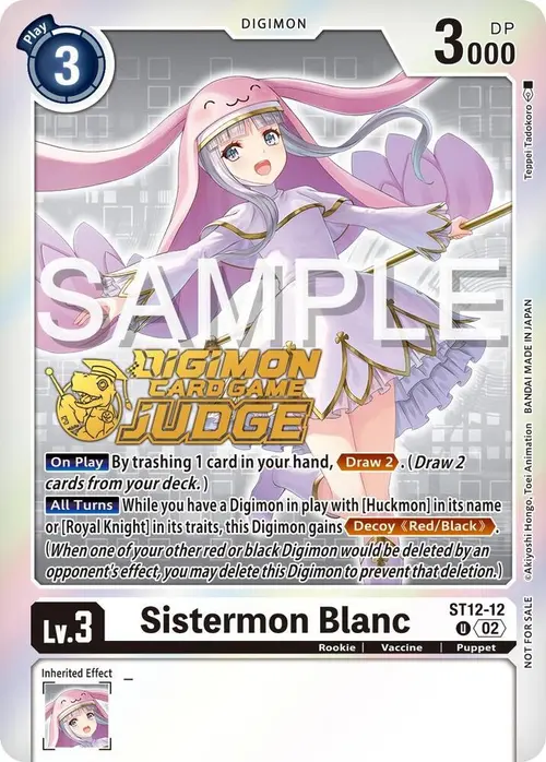 Sistermon Blanc (Judge Pack 5) card art