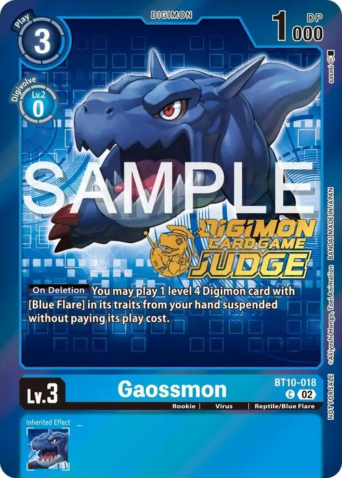 Gaossmon (Judge Pack 5) card art