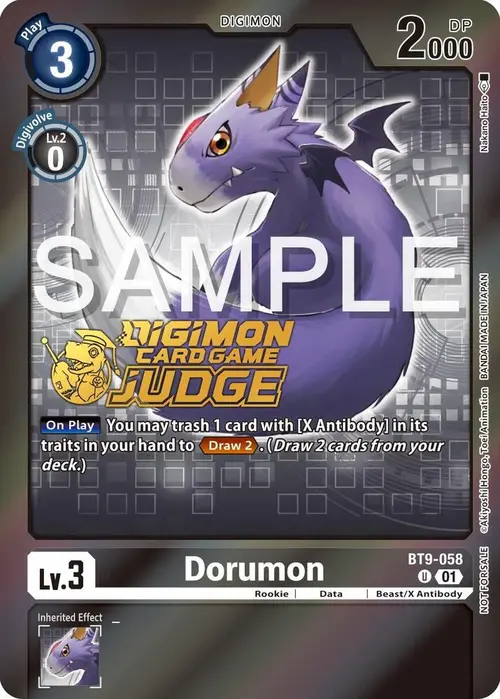 Dorumon (Judge Pack 5) card art
