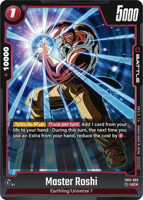 Master Roshi (Tournament Pack 01) card art