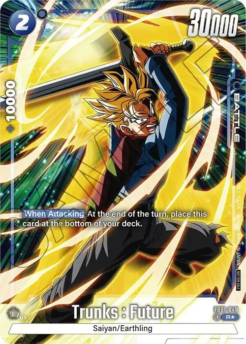 Trunks : Future (Tournament Pack -Winner- 01) card art