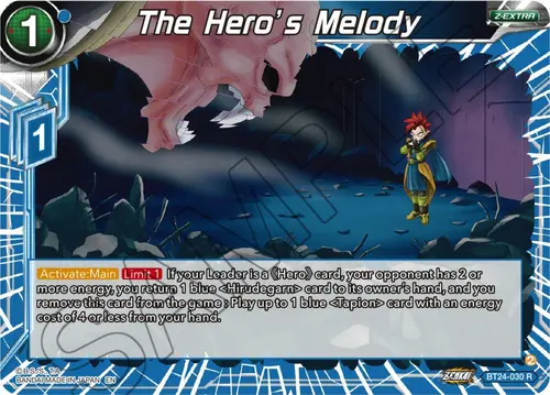 The Hero's Melody card art