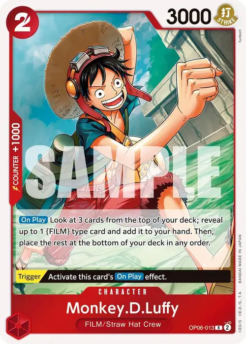 Monkey.D.Luffy card art