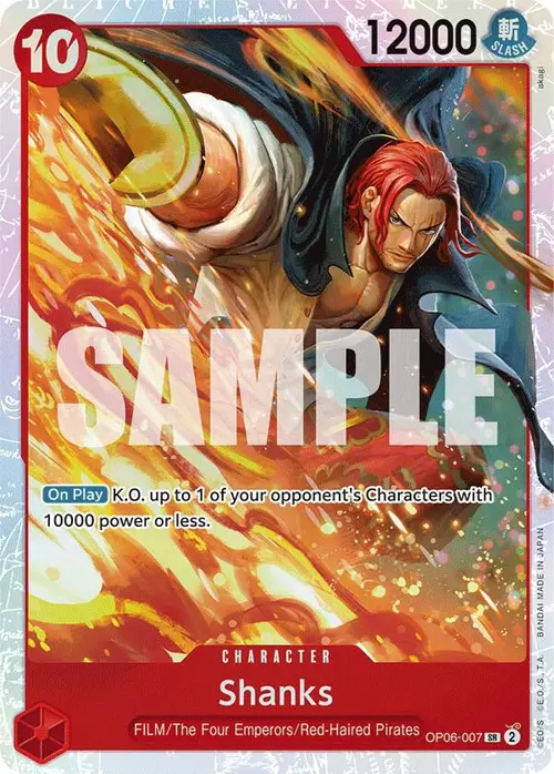 Shanks card art