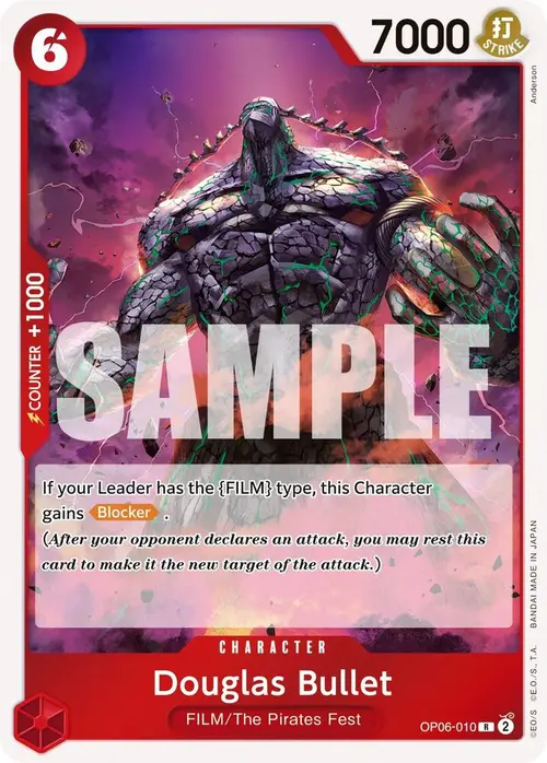 Douglas Bullet card art