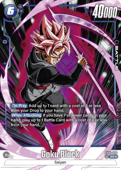Goku Black (Alternate Art) card art