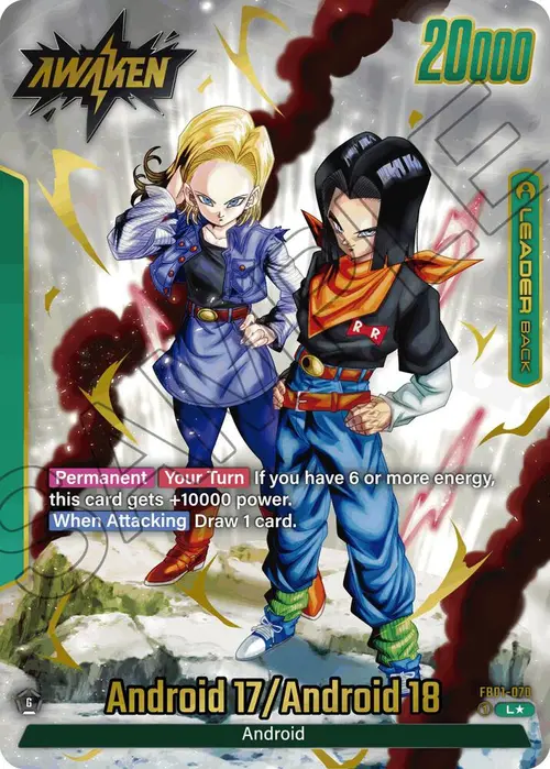 Android 17 (Alternate Art) card art