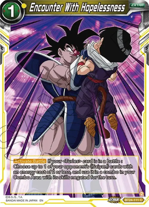 Encounter With Hopelessness card art