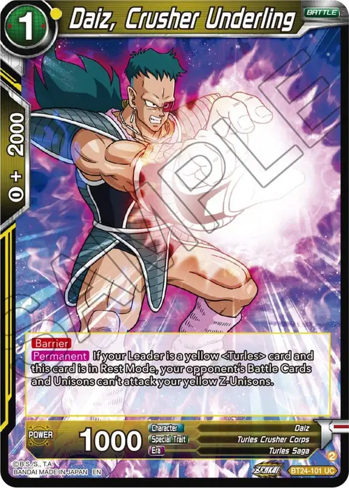 Daiz, Crusher Underling card art