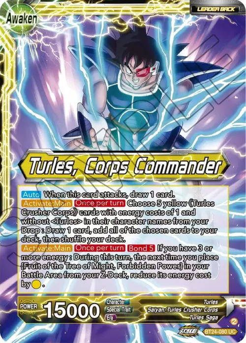 Turles // Turles, Corps Commander card art