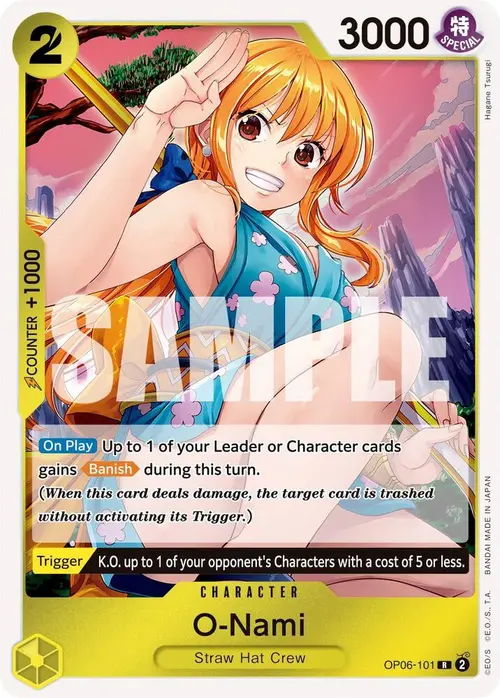 O-Nami card art