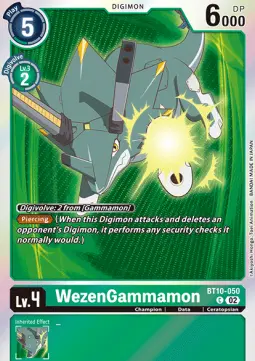 WezenGammamon (Double Pack Set 02) card art