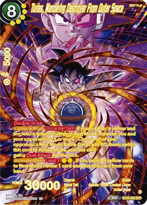 Turles, Wandering Destroyer From Outer Space (SPR) card art