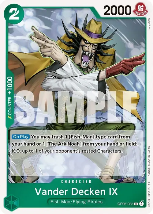 Vander Decken IX card art