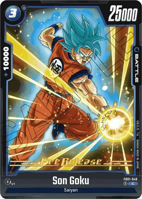 Son Goku card art