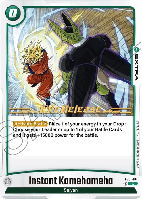 Instant Kamehameha card art