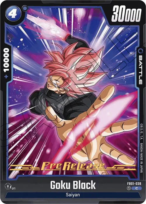 Goku Black card art