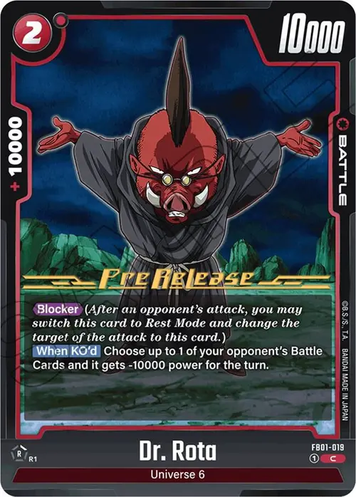 Dr. Rota card art